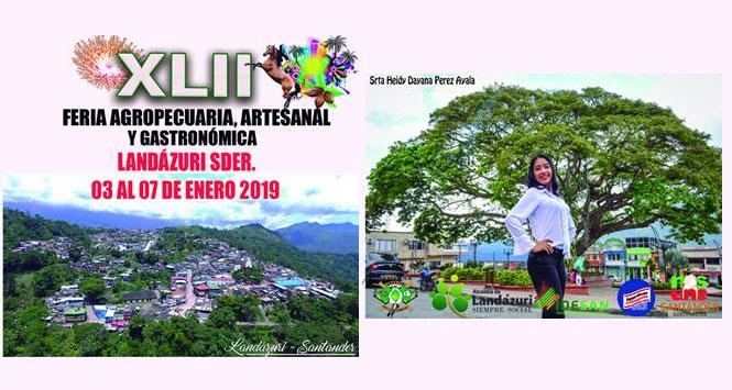 Ferias y Fiestas 2019 en Landázuri, Santander Ferias y Fiestas 2019 en Landázuri, Santander