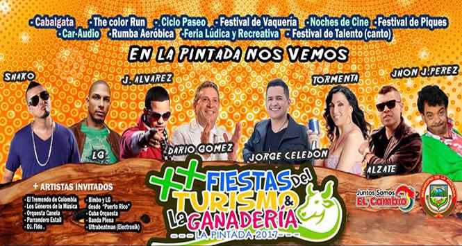 Fiestas del Turismo y la Ganadería 2017 en La Pintada, Antioquia Fiestas del Turismo y la Ganadería 2017 en La Pintada, Antioquia