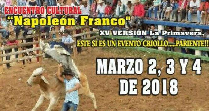 Encuentro Cultural Napoleón Franco 2018 en La Primavera, Vichada Encuentro Cultural Napoleón Franco 2018 en La Primavera, Vichada