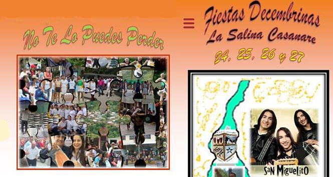 Fiestas Decembrinas 2015 en La Salina, Casanare Fiestas Decembrinas 2015 en La Salina, Casanare