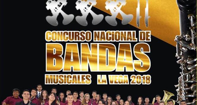 Concurso nacional de Bandas Musicales 2018 en La Vega, Cundinamarca