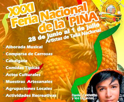Feria Nacional de la Piña en Lebrija, Santander Feria Nacional de la Piña en Lebrija, Santander