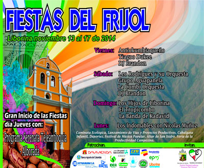 Fiestas del Frijol 2014 en Liborina, Antioquia Fiestas del Frijol 2014 en Liborina, Antioquia