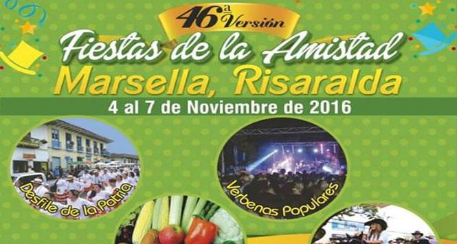Fiestas de la Amistad 2016 en Marsella, Risaralda