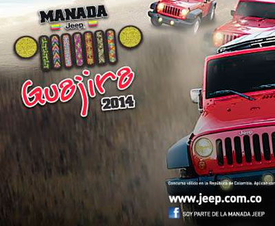 La Manada Jeep se tomará la Guajira