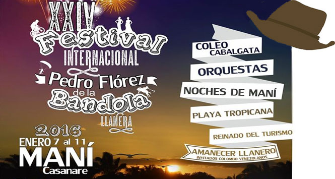Festival de la Bandola Llanera 2016 en Maní, Casanare Festival de la Bandola Llanera 2016 en Maní, Casanare