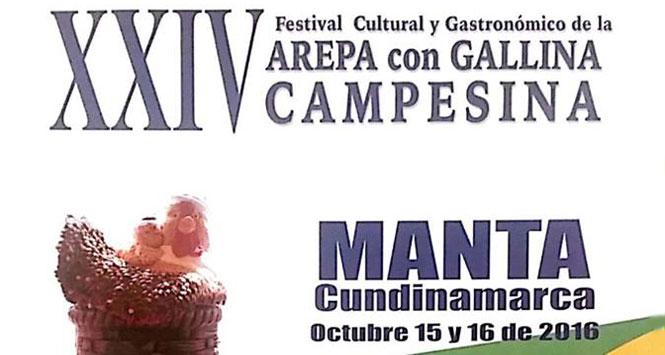 Festival Cultural y Gastronómico 2016 en Manta, Cundinamarca