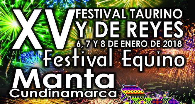 Festival Taurino y de Reyes 2018 en Manta, Cundinamarca