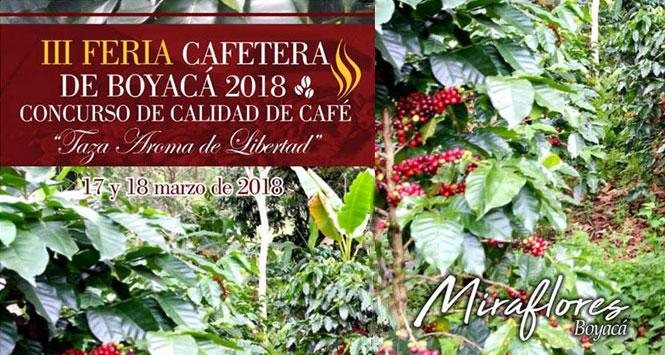 Feria Cafetera de Boyacá 2018 en Miraflores
