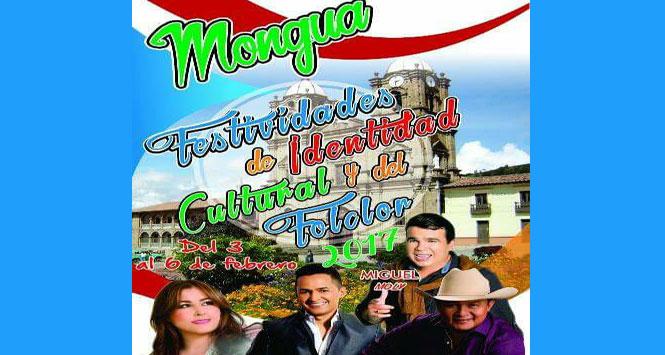 Festividades de Identidad Cultural y del Folclor 2017 en Mongua, Boyacá Festividades de Identidad Cultural y del Folclor 2017 en Mongua, Boyacá
