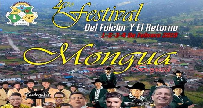 Festival del Folclor y el Retorno 2019 en Mongua, Boyacá Festival del Folclor y el Retorno 2019 en Mongua, Boyacá