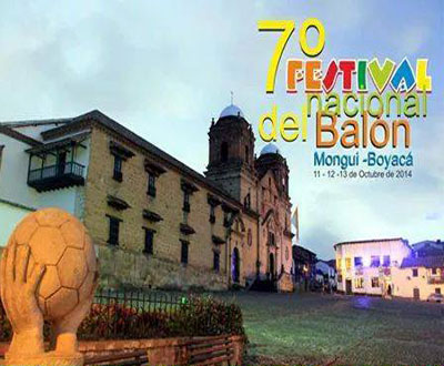 Festival Nacional del Balón en Monguí, Boyacá