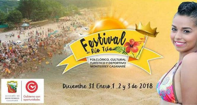 Festival del Río Túa 2018 en Monterrey, Casanare