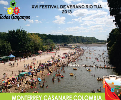 Festival de Verano Río Tua en Monterrey, Casanare