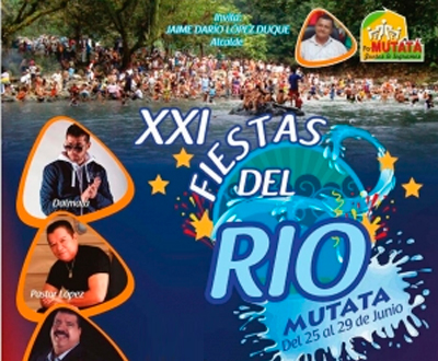 Programación de las Fiestas del Río 2015 en Mutatá, Antioquia Programación de las Fiestas del Río 2015 en Mutatá, Antioquia
