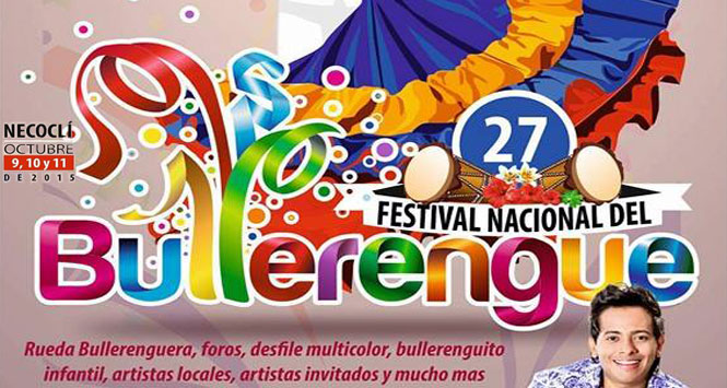 Programación Festival Nacional del Bullerengue 2015 en Necoclí, Antioquia