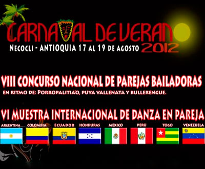 Carnaval de Verano 2012 en Necoclí, Antioquia