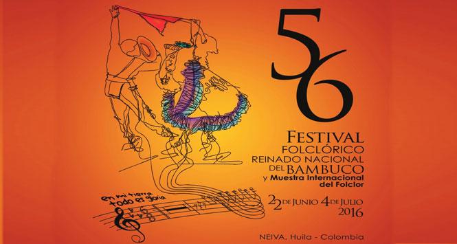 Festival Folclórico y Reinado Nacional del Bambuco 2016 en el Huila
