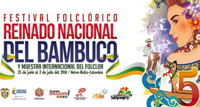 Festival Folclórico y Reinado Nacional del Bambuco 2018 en Neiva, Huila