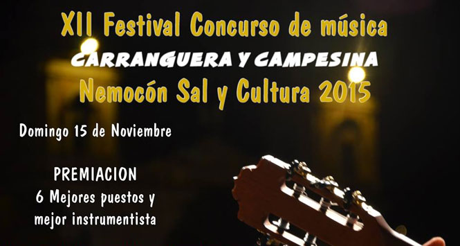 Semana Cultural y Fiestas Populares 2015 en Nemocón, Cundinamarca