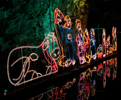 Pesebre Mágico en la Mina de Sal de Nemocón Pesebre Mágico en la Mina de Sal de Nemocón