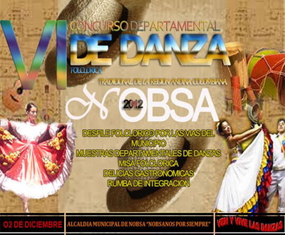 Concurso Departamental de Danza Folclórica en Nobsa