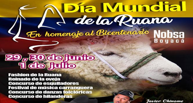 Día Mundial de la Ruana 2019 en Nobsa, Boyacá Día Mundial de la Ruana 2019 en Nobsa, Boyacá