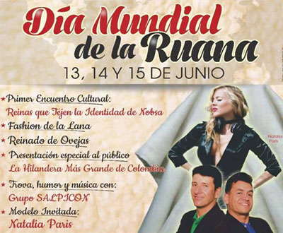 Día Mundial de La Ruana 2015 en Nobsa, Boyacá Día Mundial de La Ruana 2015 en Nobsa, Boyacá