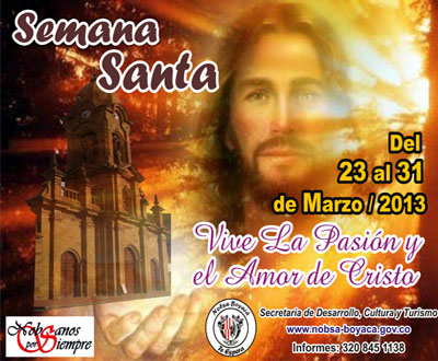 Semana Santa en Nobsa, Boyacá Semana Santa en Nobsa, Boyacá