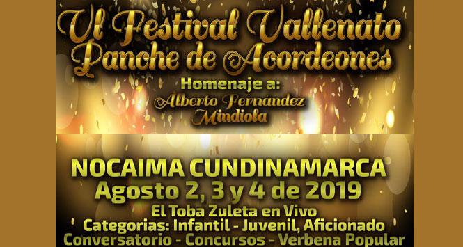 Festival Vallenato Panche de Acordeones 2019 en Nocaima, Cundinamarca Festival Vallenato Panche de Acordeones 2019 en Nocaima, Cundinamarca