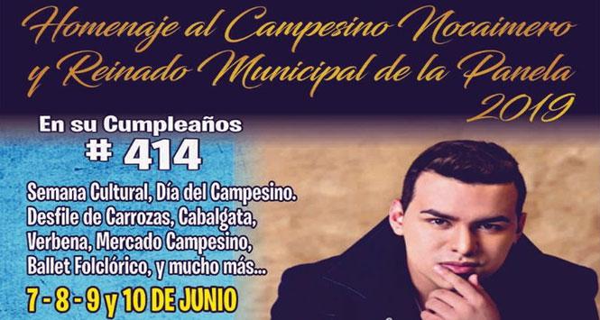 Homenaje al Campesino y Reinado Municipal de La Panela 2019 en Nocaima, Cundinamarca Homenaje al Campesino y Reinado Municipal de La Panela 2019 en Nocaima, Cundinamarca