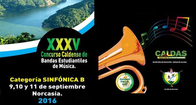 Concurso Caldense de Bandas Estudiantiles de Música 2016 en Norcasia Concurso Caldense de Bandas Estudiantiles de Música 2016 en Norcasia