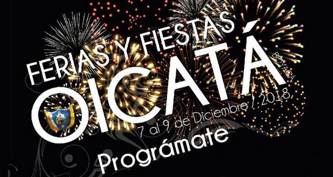 Ferias y Fiestas 2018 en Oicatá, Boyacá