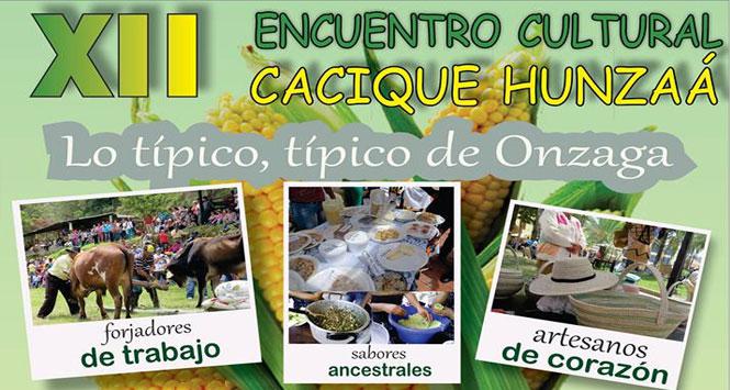 Encuentro Cultural Cacique Hunzaá 2017 en Onzaga, Santander