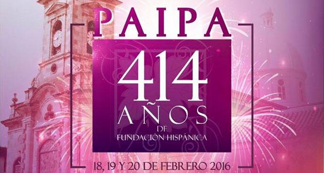 Aniversario 414 de Paipa, Boyacá