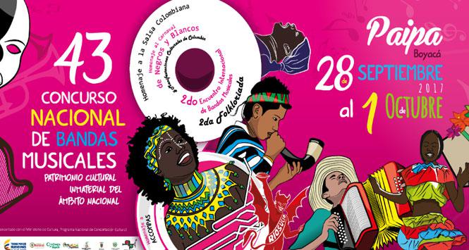 Concurso Nacional de Bandas Musicales 2017 en Paipa, Boyacá Concurso Nacional de Bandas Musicales 2017 en Paipa, Boyacá