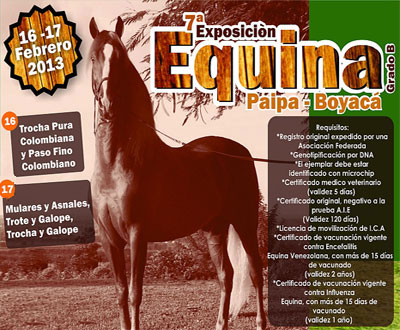 Exposición Equina en Paipa, Boyacá Exposición Equina en Paipa, Boyacá