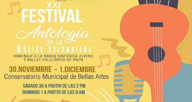 Festival Antología de la Música Colombiana 2019 en Paipa, Boyacá