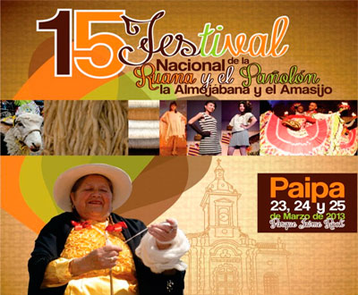 Festival Nacional de la Ruana y el Pañolón, la Almojábana y el Amasijo en Paipa Festival Nacional de la Ruana y el Pañolón, la Almojábana y el Amasijo en Paipa