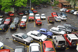 Donde estacionar en Bogotá durante la Navidad
