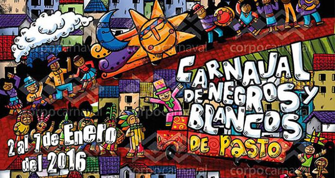 Programación Carnaval de Negros y Blancos 2016 en Pasto
