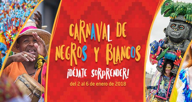 Carnaval de Negros y Blancos 2018 en Pasto, Nariño