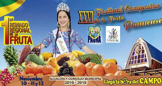 Festival Campesino de la Fruta 2017 en Pauna, Boyacá Festival Campesino de la Fruta 2017 en Pauna, Boyacá
