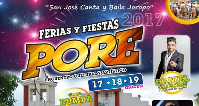 Ferias y Fiestas 2017 en Pore, Casanare Ferias y Fiestas 2017 en Pore, Casanare
