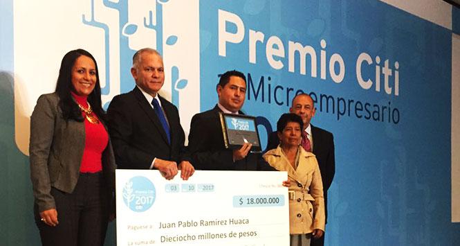 Ecoturismo Putumayo recibió premio Citi a Microempresario Colombiano Ecoturismo Putumayo recibió premio Citi a Microempresario Colombiano