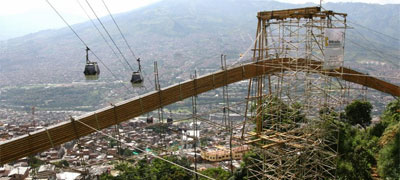 Puente en guadua, otro atractivo en Antioquia Puente en guadua, otro atractivo en Antioquia