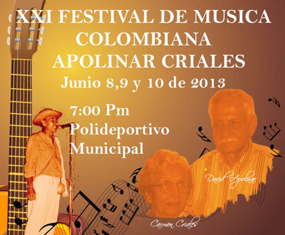 Festival de Música Colombiana en Puerto Salgar, Cundinamarca