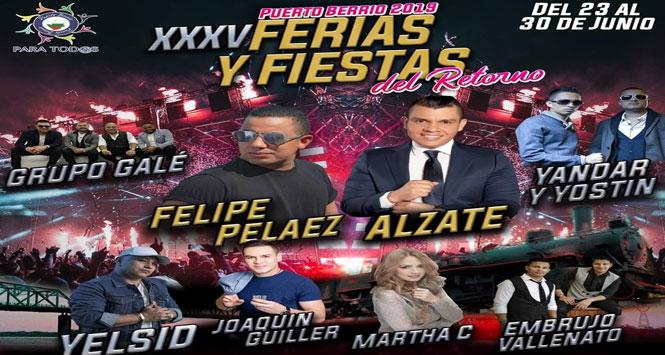Ferias y Fiestas del Retorno 2019 en Puerto Berrío, Antioquia Ferias y Fiestas del Retorno 2019 en Puerto Berrío, Antioquia