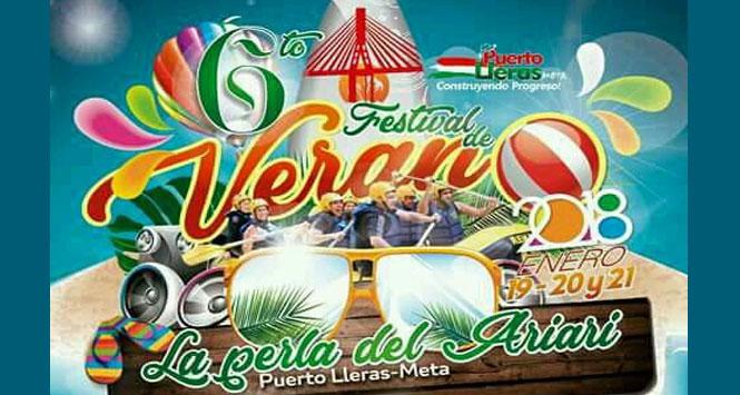 Festival de Verano La Perla del Ariari 2018 en Puerto Lleras, Meta Festival de Verano La Perla del Ariari 2018 en Puerto Lleras, Meta