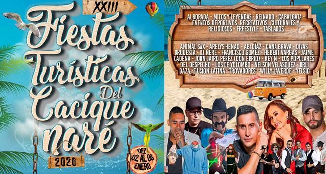 Fiestas Ecoturísticas del Cacique Naré 2020 en Puerto Nare, Antioquia Fiestas Ecoturísticas del Cacique Naré 2020 en Puerto Nare, Antioquia